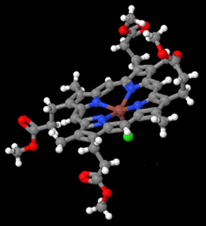 This compound is a precursor of the porphyrins with inconsistent CD spectra, which John resolved